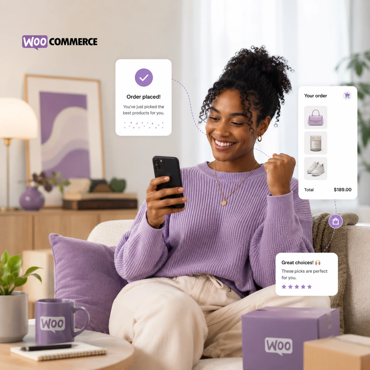 ShopperQuiz running on a WooCommerce store
